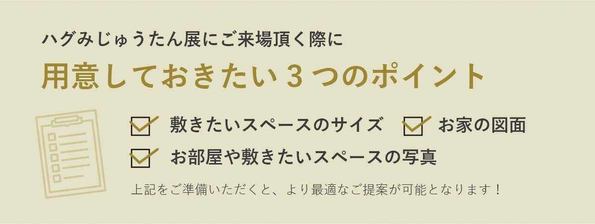 アデペシュ神戸店・ららぽーと愛知東郷店 ハグみじゅうたん展