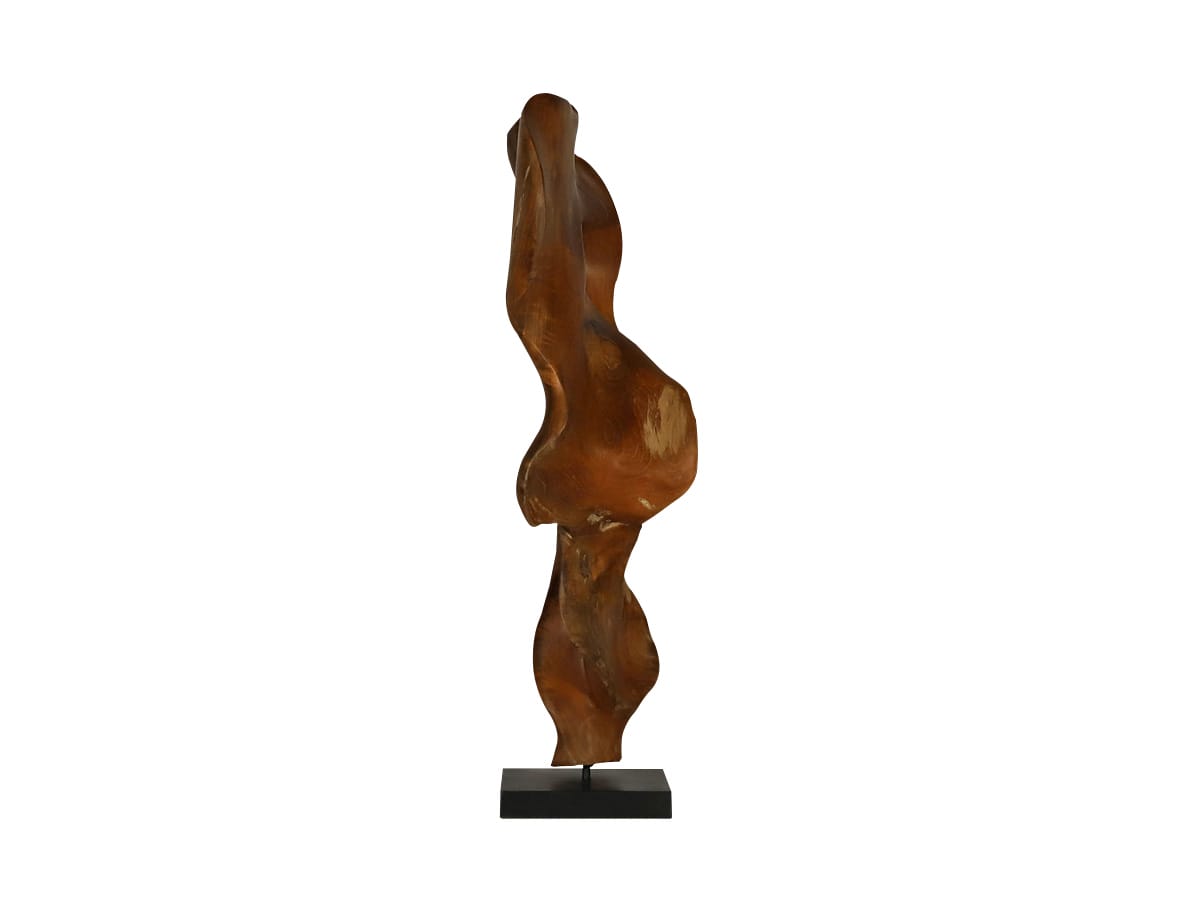 teak wood monument 2310-22